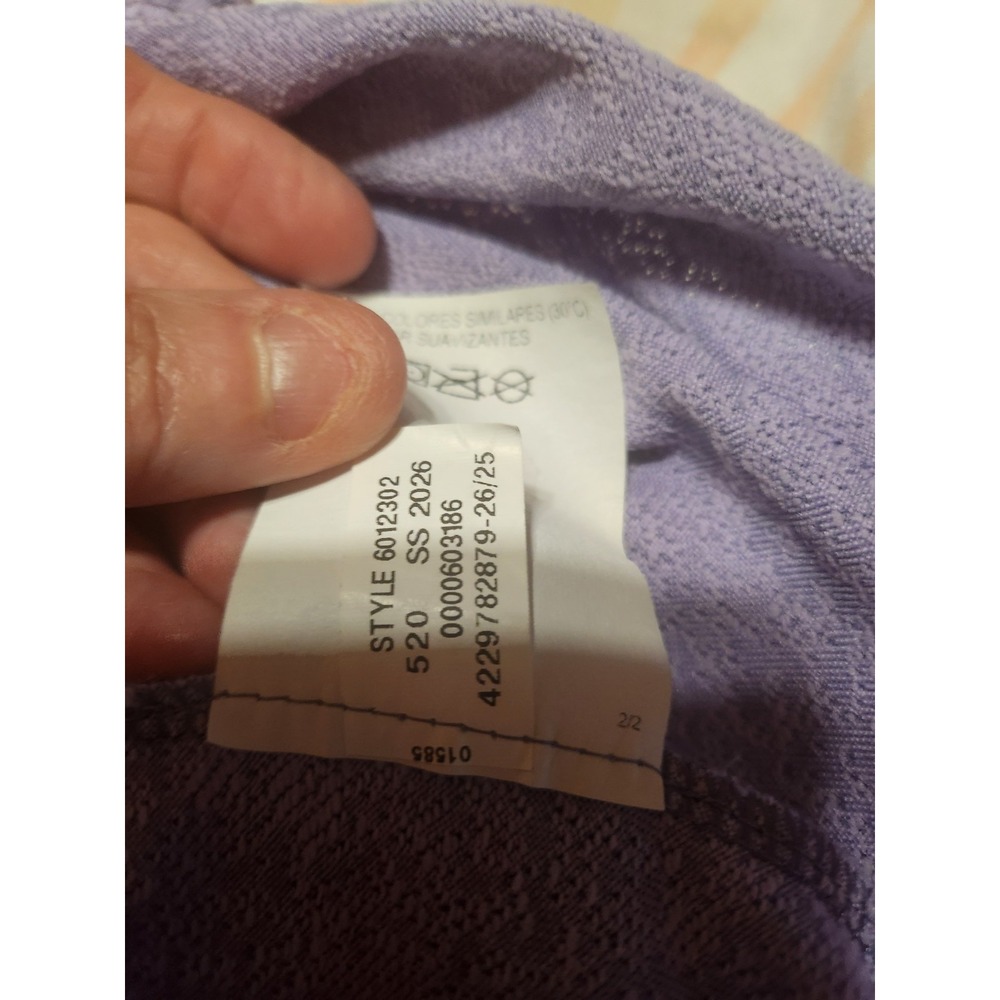 Under Armour Loose Coupe Lache Suelto Size XL, Purple T-shirt, Ladies - Picture 8 of 14